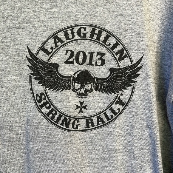 Laughlin Spring Rally 2013 men’s long sleeve t shirt size large - Picture 2 of 6